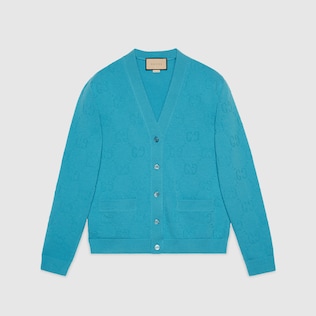 GG wool cardigan