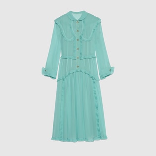 Crêpe de chine dress