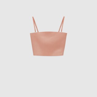 Rubber bustier