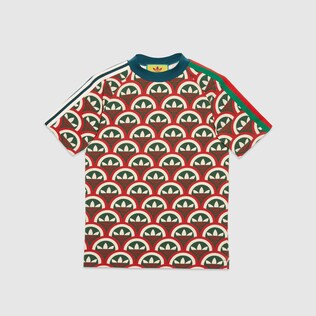 T-shirt à imprimé Trefoil Gucci adidas x Gucci