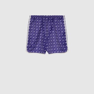 adidas x Gucci Trefoil print shorts