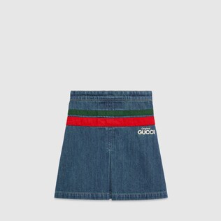 Children's Original Gucci denim skirt