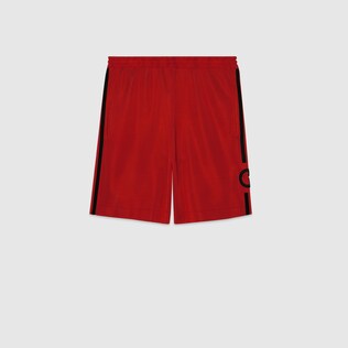 adidas x Gucci viscose shorts