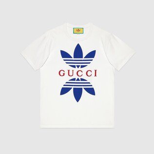adidas x Gucci cotton jersey T-shirt