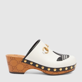 adidas x Gucci Horsebit Damen-Clog