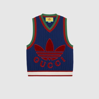 adidas x Gucci viscose vest