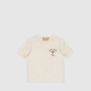 T-shirt pour bébé en jacquard GG