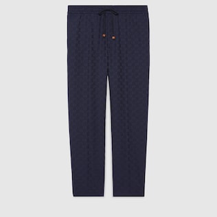 GG cotton canvas trouser