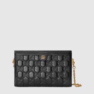 GG Matelassé leather medium bag