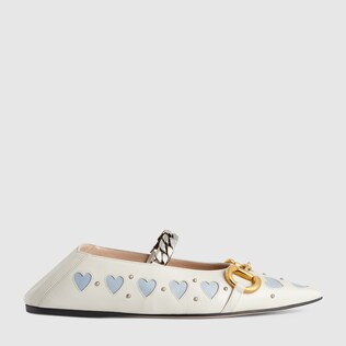 Gucci Lovelight ballet flat with Horsebit
