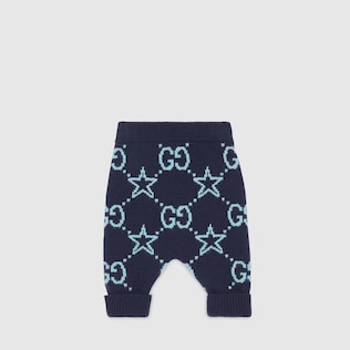 Baby GG stars wool trousers