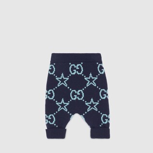Babyhose aus Wolle mit GG und Sternen