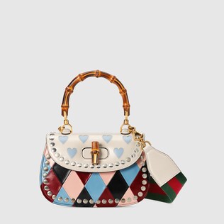 Kleine Gucci Lovelight Bamboo 1947 Henkeltasche