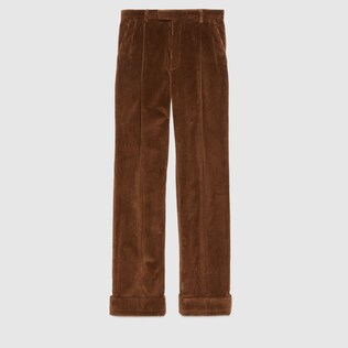 Velvet corduroy trouser