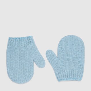 Moufles pour bébé en laine GG