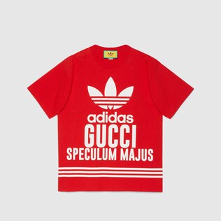 adidas x Gucci cotton jersey T-shirt