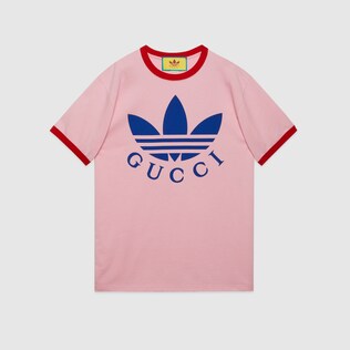 adidas x Gucci cotton jersey T-shirt
