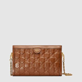 GG Matelassé leather medium bag