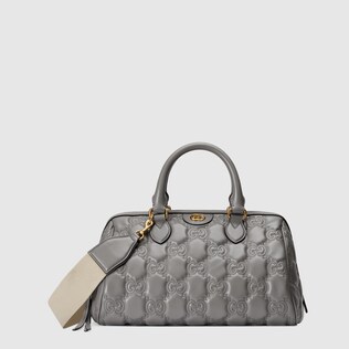 GG Matelassé leather medium bag