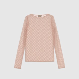GG star tulle top