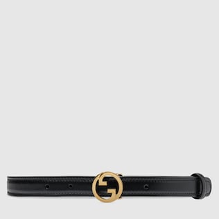 حزام Gucci Blondie رفيع