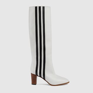 adidas x Gucci联名系列女士长筒靴