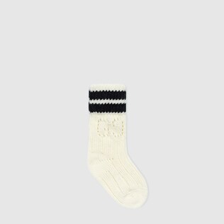 Baby GG knit cotton socks