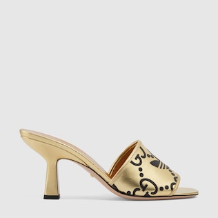 adidas x Gucci women's slide sandal