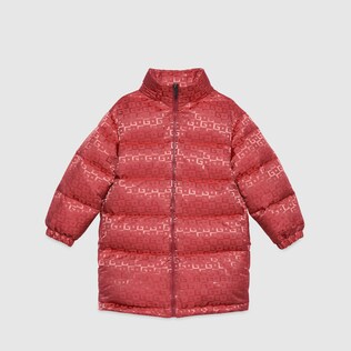 Kinderjacke aus Square G Nylon