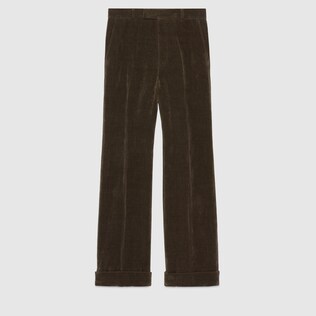 Pantalon en velours Gucci HA HA HA