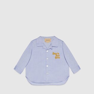 Baby Oxford cotton shirt
