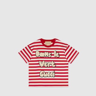 T-shirt in cotone a righe
