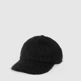 Baseballkappe aus Mohair mit Doppel G