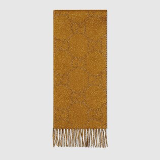 Schal aus GG Wolljacquard