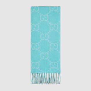 GG wool scarf