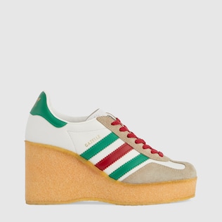 adidas x Gucci wedge Gazelle sneaker