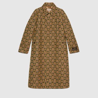 G rhombi wool coat