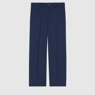 Fluid drill cropped trouser