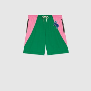 Technical jersey shorts