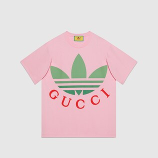 تي شيرت من القطن من مجموعة adidas x Gucci