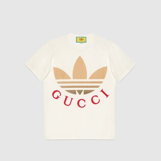 adidas x Gucci cotton jersey T-shirt