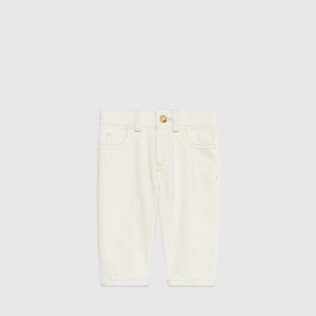 Babyhose aus Cordsamt mit Horsebit