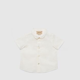 Baby stretch cotton shirt