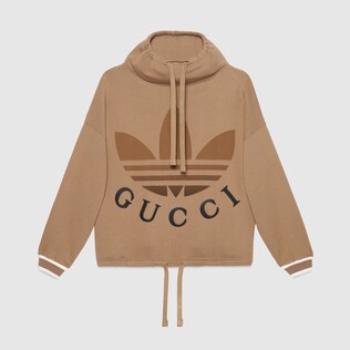 adidas x Gucci cotton jersey sweatshirt