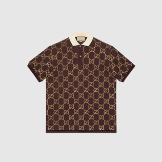 قميص بولو Gucci Nojum من قطن بيكيه