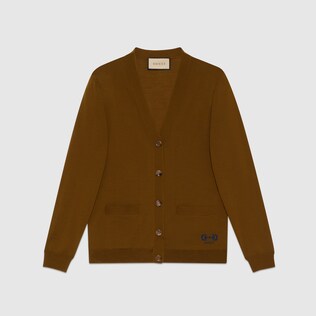 Cardigan en maille de laine