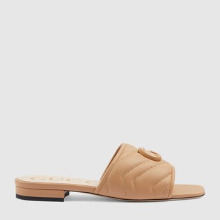 Women's slide with Double G