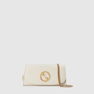 Gucci Blondie continental chain wallet