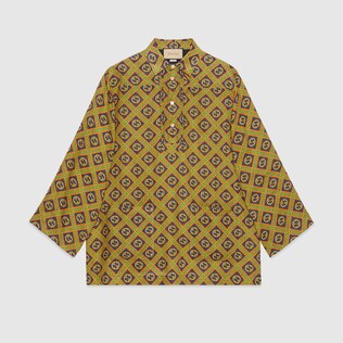 Gucci Nojum Hemd aus Leinen