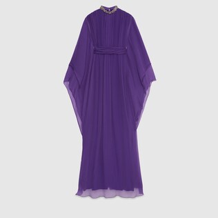 Gucci Nojum long silk dress